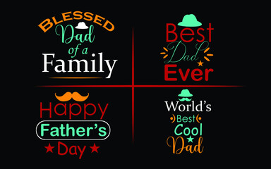 Fathers day svg design bundle vol.4