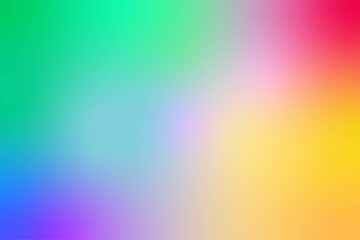 Fototapeta na wymiar Abstract gradient orange red green blue and pink light colorful background Modern landscape design for mobile apps.