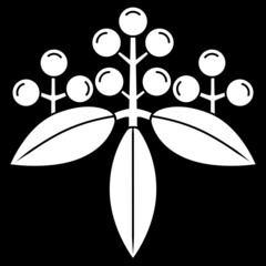 家紋です。南天桐といいます。