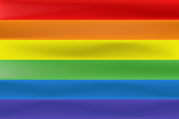 The LGBTQ flag is a flag of support for LGBTQ. for everyone to be equal and open in society