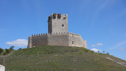 Fototapeta na wymiar Castillo de Tiedra, Valladolid, Castilla y León, España