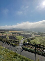 landscape with a bridge