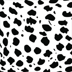 Fototapeta na wymiar Cheetah, Leopard or Jaguar (Big Cat Family) Motifs Pattern. Animal Print-Series. Vector Illustration 