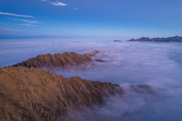 China Sichuan highland moutain & cloud-sea