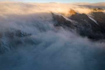 China Sichuan highland moutain & cloud-sea