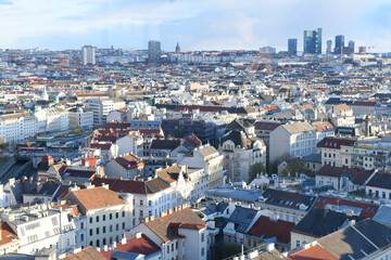 Über den Dächern von Wien, Blick auf die Stadt vom "Haus des Meeres"