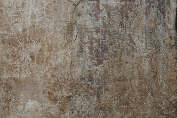 Obraz na płótnie Canvas Textured old wall with cracks.