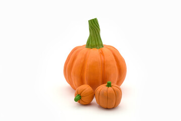 pâte à modeler Fimo - citrouilles