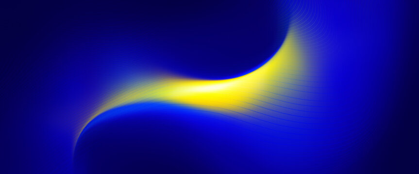 Abstract light yellow and blue background