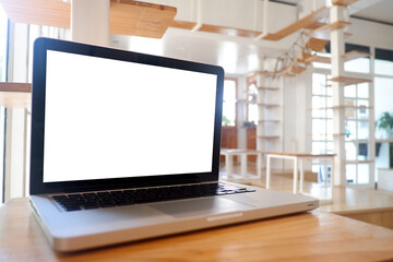 Cropped shot view of office desk table with the office equipments, and other office supplies on the modern space, flat lay.work at home.
