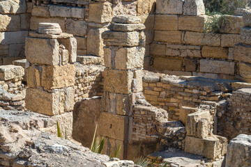 Ruins of the ancient Sufetula town, modern Sbeitla, Tunisia