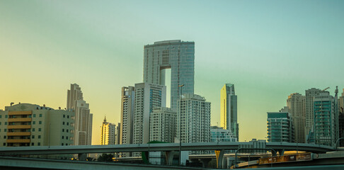 Fototapeta na wymiar Dubai, United Arab Emirates 11.05.2022 - 16.05.2022 City of light - street photography