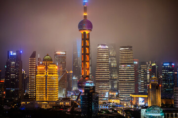 Fototapeta na wymiar Shanghai, City