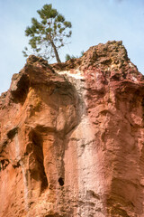 Les ocres de Roussillon, Parc naturel régional du Luberon, 84, Vaucluse
