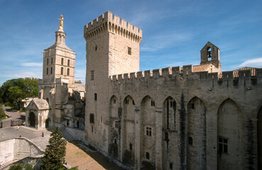 Obraz premium Cité des papes, Avignon, Vaucluse, 84