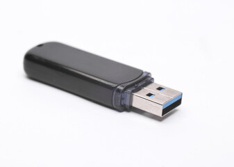 Usb flash drive isolated on white background