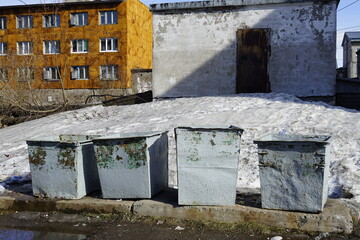 old abandoned building