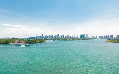 Naklejka premium Miami Beach