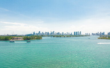 Naklejka premium Miami Beach