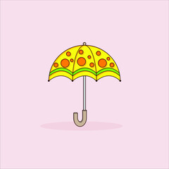 cute umbrella , beautiful polkadot umbrella
