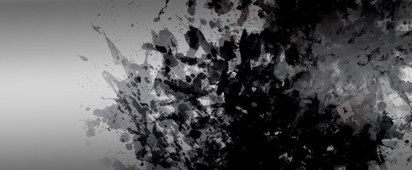 抽象的　水墨画　テクスチャ