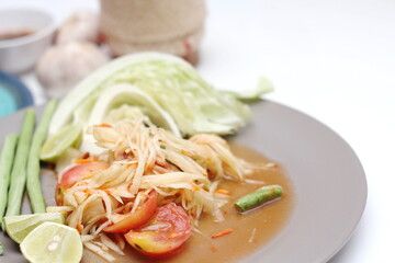 Thai papaya salad or what we call 