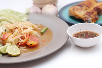 Thai papaya salad or what we call 