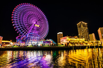 みなとみらいの夜景