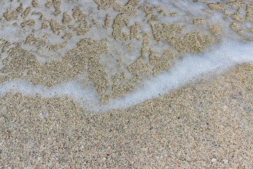 Clear Surf on Shell Covered Bowmans Beach, Sanibel Island, Florida, USA