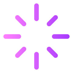 loading gradient icon