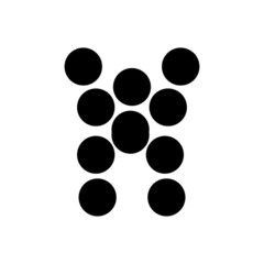 bubble man corporate modern tech logo identity