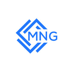 MNG technology letter logo design on white  background. MNG creative initials technology letter logo concept. MNG technology letter design.