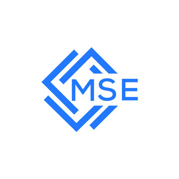 MSE technology letter logo design on white  background. MSE creative initials technology letter logo concept. MSE technology letter design.
