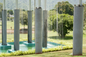 Fototapeta premium gate in the park