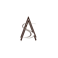 letter A logo