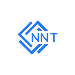 NNT technology letter logo design on white  background. NNT creative initials technology letter logo concept. NNT technology letter design.
