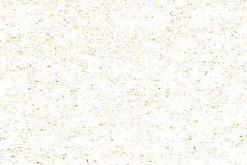 Gold Glitter Texture Isolated on White. Amber Particles Color. Celebratory Background. Golden Explosion of Confetti. Design Element. Digitally Generated Image. Vector Illustration, EPS 10.