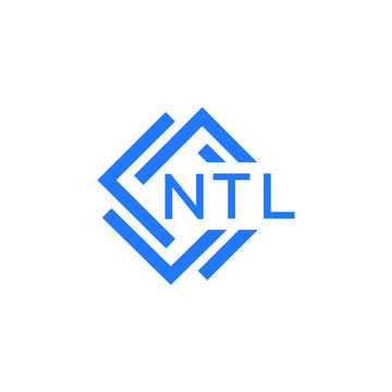 NTL technology letter logo design on white  background. NTL creative initials technology letter logo concept. NTL technology letter design.