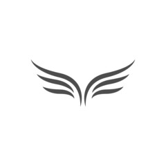Wings logo icon illustration