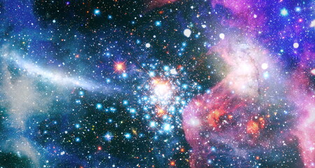 Galaxies in space. Space many light years far from the Earth. Elements of this image furnished by...