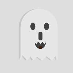 cute ghost illustration spirit Halloween style
