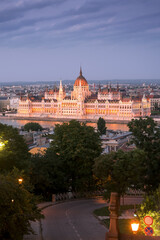 Fototapeta premium View of Hungarian Parliament