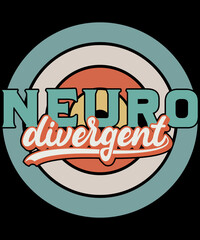 Neurodivergent Autism Awareness T-shirt