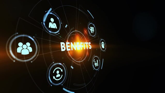 Employee benefits help to get the best human resources. Business concept.