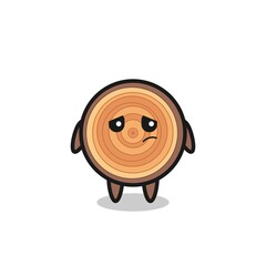 the lazy gesture of wood grain cartoon character