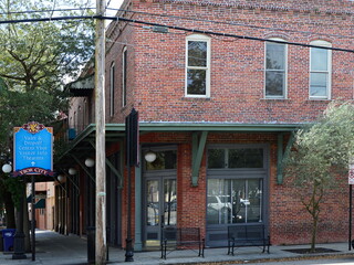 Strassenszene im Stadtteil Ybor City, Tampa, Florida