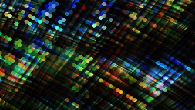 Abstract luminous holographic rainbow texture background
