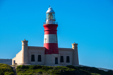 Fototapeta na wymiar Agulhas lighthouse