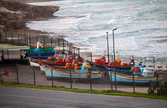 Fishing boats waiting