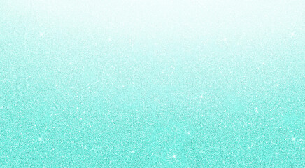 Green Blue Turquoise Teal color background. Celebration glittering sparkle bling glow confetti texture illustration.